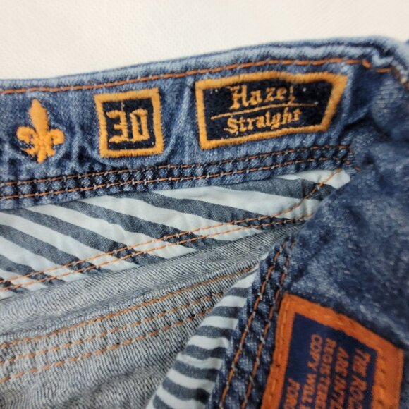 ROCK REVIVAL Jeans Women's 30 Blue Medium Wash 30x33 Hazel Straight Leg - Picture 10 of 16